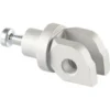 Adattatore Poggiapiedi Pilota Per Pedana Originale (Coppia) Silver FTP027SIL Lightech