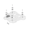 Adattatore Sw-Motech Portapacchi ADVENTURE-RACK Bauletto TRAX ADV / ION / EVO