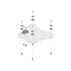 Adattatore Sw-Motech Portapacchi ADVENTURE-RACK Bauletto TRAX ADV / ION / EVO