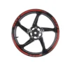 Adesivo Ruote Chaft Deluxe New Rosso