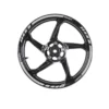 Adesivo Ruote Chaft Deluxe New Silver