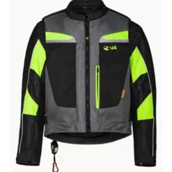 Airbag per Moto Motoairbag Mab V4 con Maniche Grigio