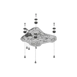 Attacco Posteriore Sw-Motech STREET-RACK Nero GPT.01.373.16000/B