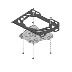 Attacco Posteriore Sw-Motech STREET-RACK Nero GPT.07.945.16000/B