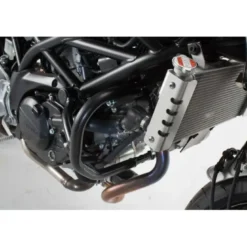 Barra Di Protezione Motore Nero. Suzuki Sv650 Abs (15-) / Sv650 X (18-).
