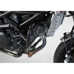 Barra Di Protezione Motore Nero. Suzuki Sv650 Abs (15-) / Sv650 X (18-).