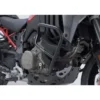 Barra di protezione motore Sw-Motech Nero. Ducati Multistrada V4 (20-).