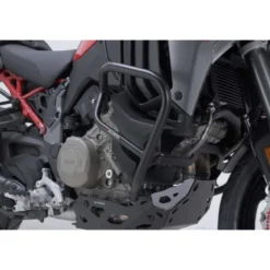 Barra di protezione motore Sw-Motech Nero. Ducati Multistrada V4 (20-).
