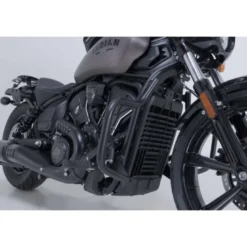 Barra di protezione motore Sw-Motech Nero. Indian Scout-Modelle (24-).