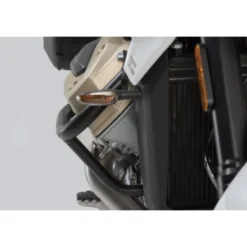 Barra di protezione motore Sw-Motech Nero. Moto Guzzi V100 Mandello/S, Stelvio.
