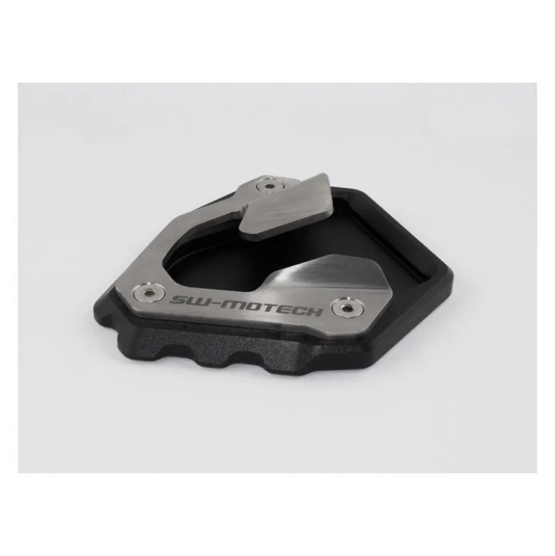 Base maggiorata per cavalletto laterale Nero/Argento CRF1000L (15-) / Adv Sports (18-)
