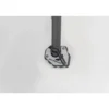 Base maggiorata per cavalletto laterale Sw-Motech Nero/Argento. Triumph Trident 660 (24-).