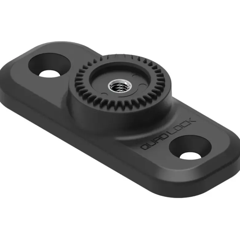 Base Rettangolare Con 2 Fori Piatti Quad Lock 360