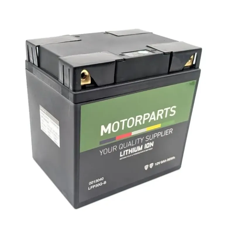 Batteria Moto Litio LFP30 Q-B 12V, 8Ah, 96Wh, 480A