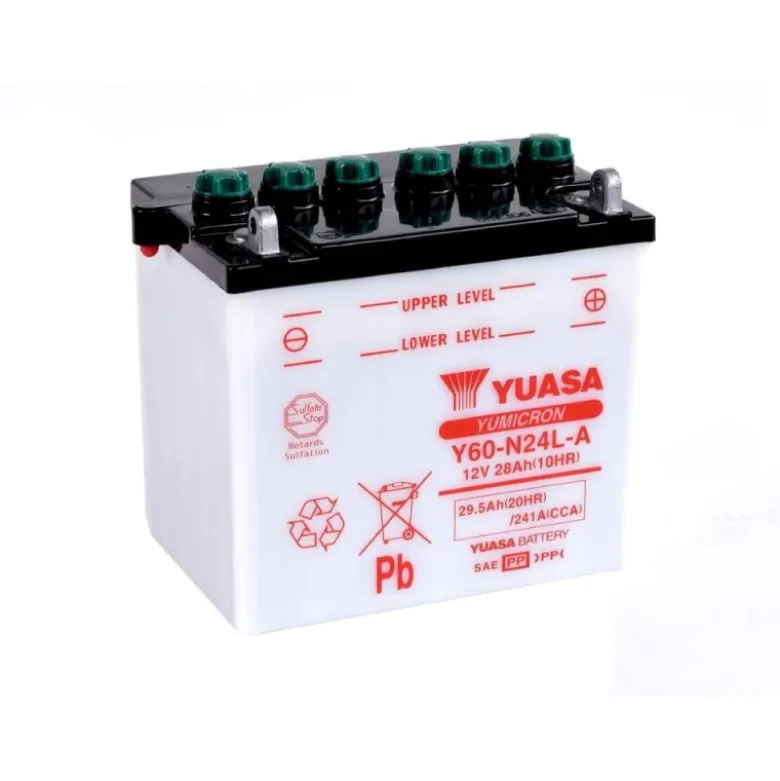 Batteria Sigillata Senza Acido Yuasa Y60-N24L-A