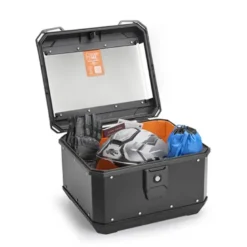 Bauletto Kappa KMX400B Monolock 40 Litri Alluminio Nero