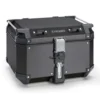 Bauletto Posteriore K'Voyager Alluminio Kappa KVG480B 48 Litri Nero