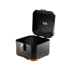 Bauletto Posteriore MyTech Model-x 44 Litri Nero Angolari Arancioni