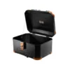 Bauletto Posteriore MyTech Model-x 58 Litri Nero Angolari Arancioni