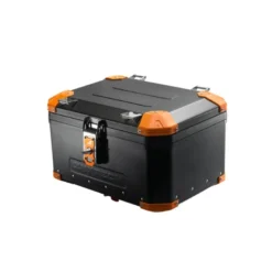 Bauletto Posteriore MyTech Model-x 58 Litri Nero Angolari Arancioni