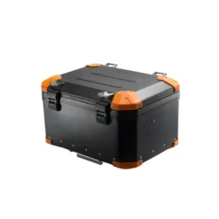 Bauletto Posteriore MyTech Model-x 58 Litri Nero Angolari Arancioni