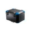 Bauletto Posteriore MyTech Model-x 58 Litri Nero Angolari Blu