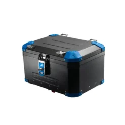 Bauletto Posteriore MyTech Model-x 58 Litri Nero Angolari Blu