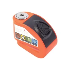 Bloccadisco Con Allarme Kovix KD6-FO Arancione Fluo