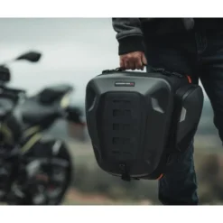 Borsa Posteriore PRO Sw-Motech Rearbag Nero Antracite 22-34 Litri