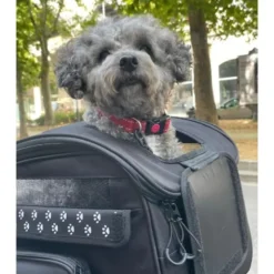 Borsa Retrosella OJ Pet Bag 30 Litri Nero Adatta al Trasporto Animali