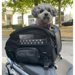 Borsa Retrosella OJ Pet Bag 30 Litri Nero Adatta al Trasporto Animali