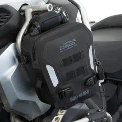 Borse per Barre Paracolpi Loboo Wanderer 6 Litri Gonfiabile Nero Protezione Passiva