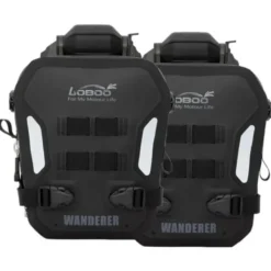 Borse per Barre Paracolpi Loboo Wanderer 6 Litri Gonfiabile Nero Protezione Passiva