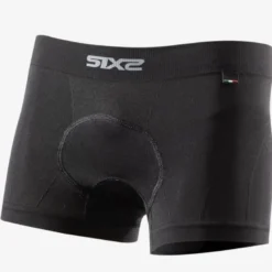 Boxer Tecnico Termico Sixs BOX6-V2 Con Fondello Endurance 4 Stagioni Nero