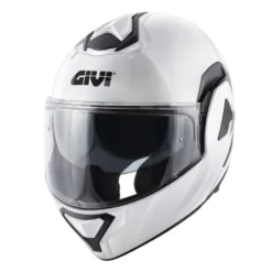 Bundle Casco Givi X.30 Solid Bianco Lucido con Interfono Givi I319S