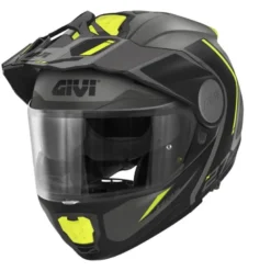 Bundle Casco Givi X.27 Tourer Graphic Titanio Opaco Giallo con Interfono Givi I319S
