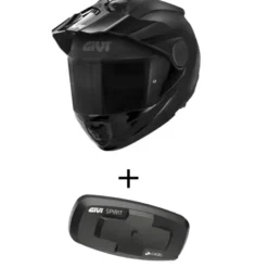 Bundle Casco Givi X.27 Tourer Solid Nero Opaco con Interfono Givi I319S