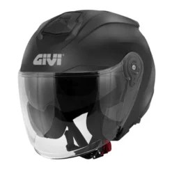 Bundle Casco Jet Givi X.25 Solid Nero con Interfono Givi I319S