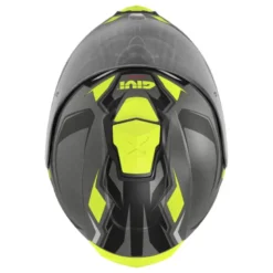 Bundle Casco Modulare Givi X.27 Sector Titanio Opaco Nero Giallo con Interfono Givi I319S