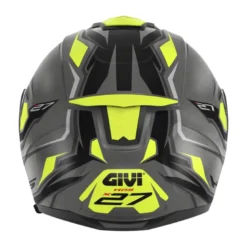 Bundle Casco Modulare Givi X.27 Sector Titanio Opaco Nero Giallo con Interfono Givi I319S