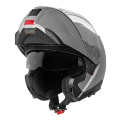 Bundle Casco Modulare Schuberth C5 Anc Concrete Grigio con Interfono Sc Edge Anc