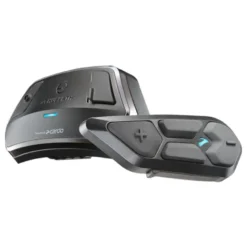 Bundle Casco Modulare Schuberth C5 Anc Concrete Grigio con Interfono Sc Edge Anc
