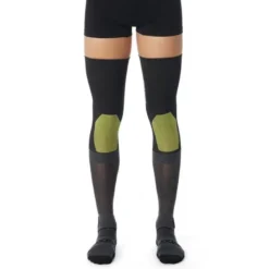 Calza Ginocchiera Sixs KNEE-BRACE-S Grigio Scuro Giallo