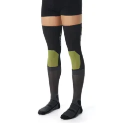 Calza Ginocchiera Sixs KNEE-BRACE-S Grigio Scuro Giallo