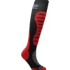 Calza Lunga Invernale Unisex Sixs MOT2-MERINOS Nero Rosso