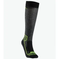 Calza Lunga Rinforzata Unisex Sixs LONG V3 Nero Carbon Giallo