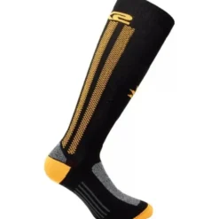 Calza Lunga Sixs MOT2 Nero Arancione