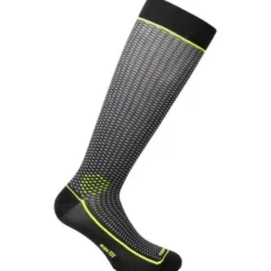 Calza Lunga Unisex Sixs LONG2 Nero Carbon Giallo