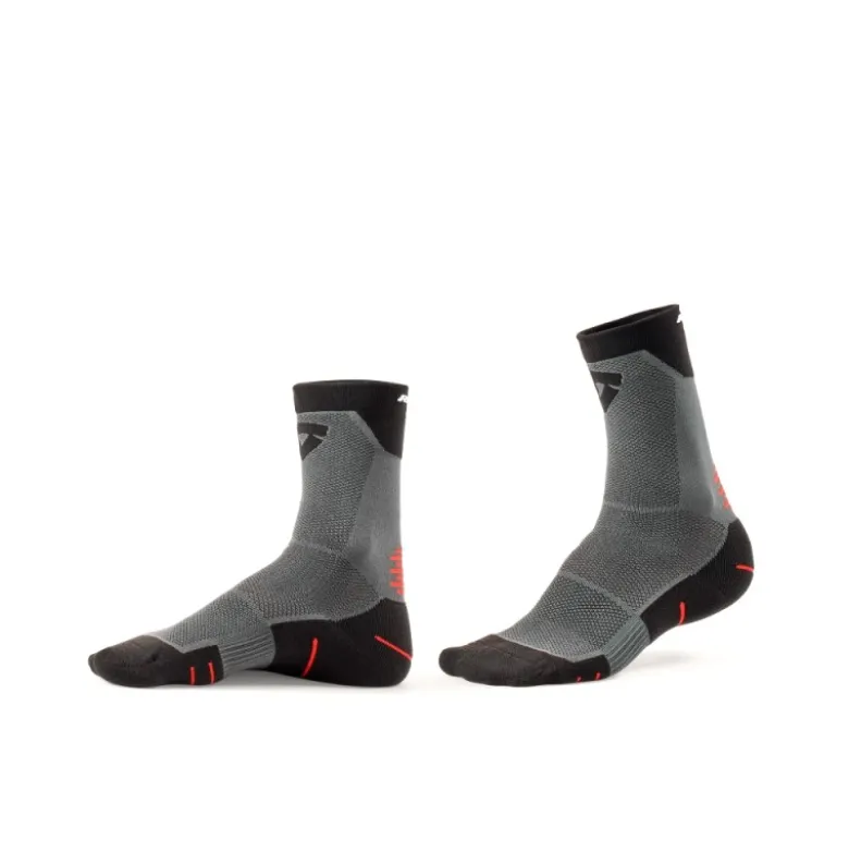 Calza Media Lunghezza Revit Charger 2 Grigio Nero