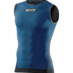 Canotta Intima Tecnica Termica 4 Stagioni Unisex Sixs SMX Blu Scuro
